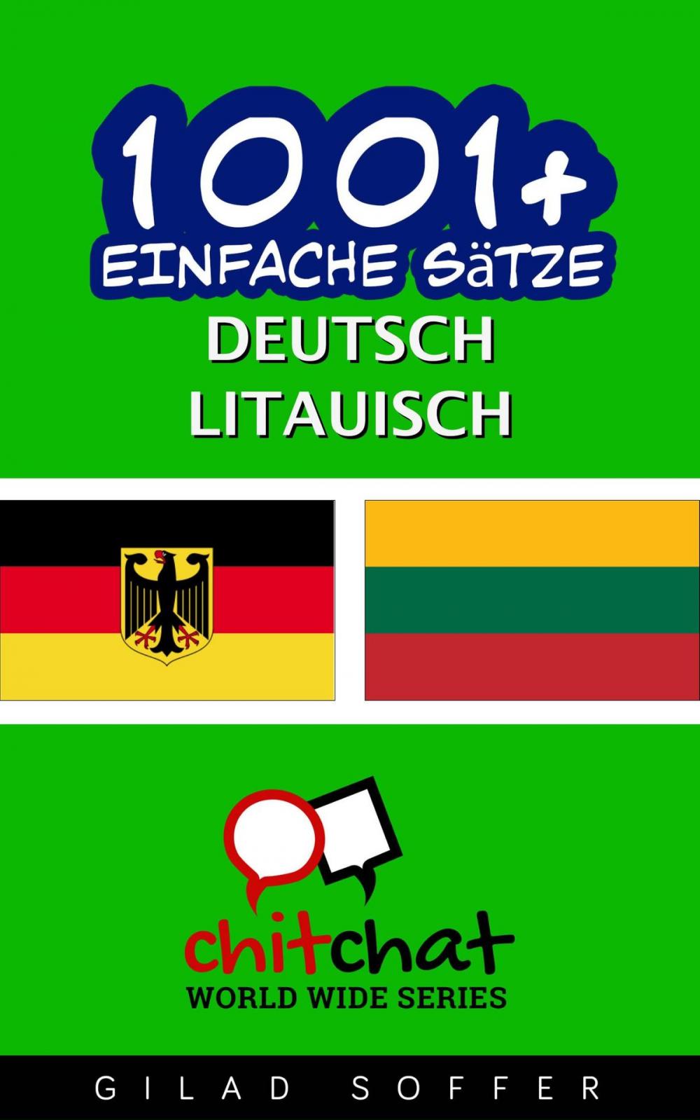 Big bigCover of 1001+ Einfache Sätze Deutsch - Litauisch