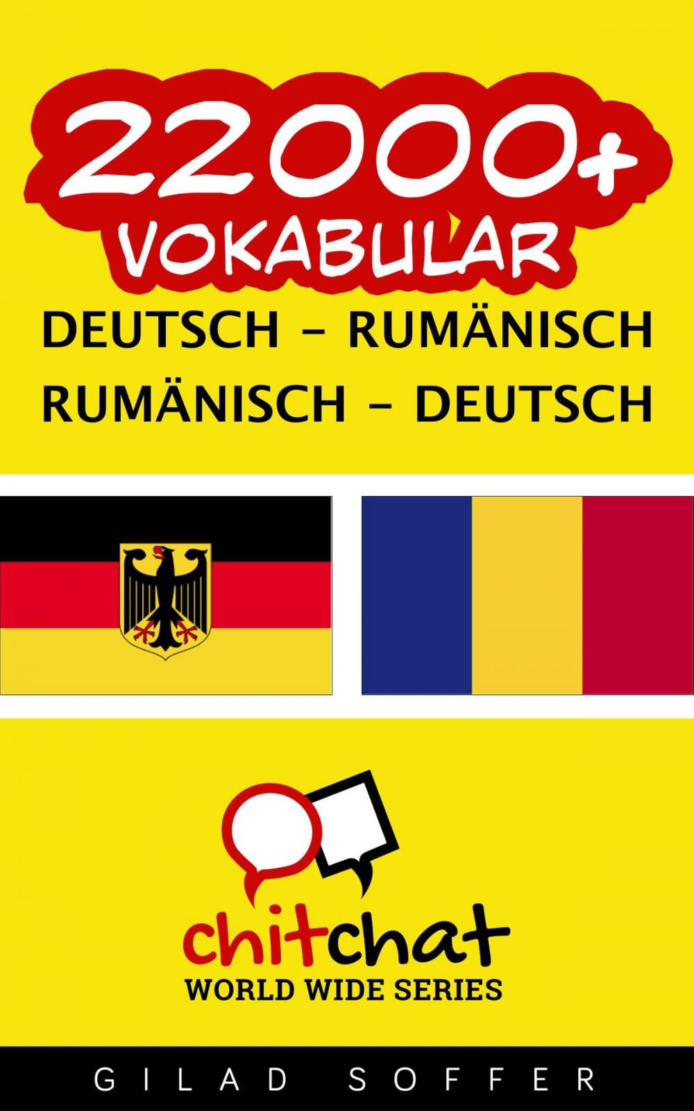 Big bigCover of 22000+ Vokabular Deutsch - Rumänisch