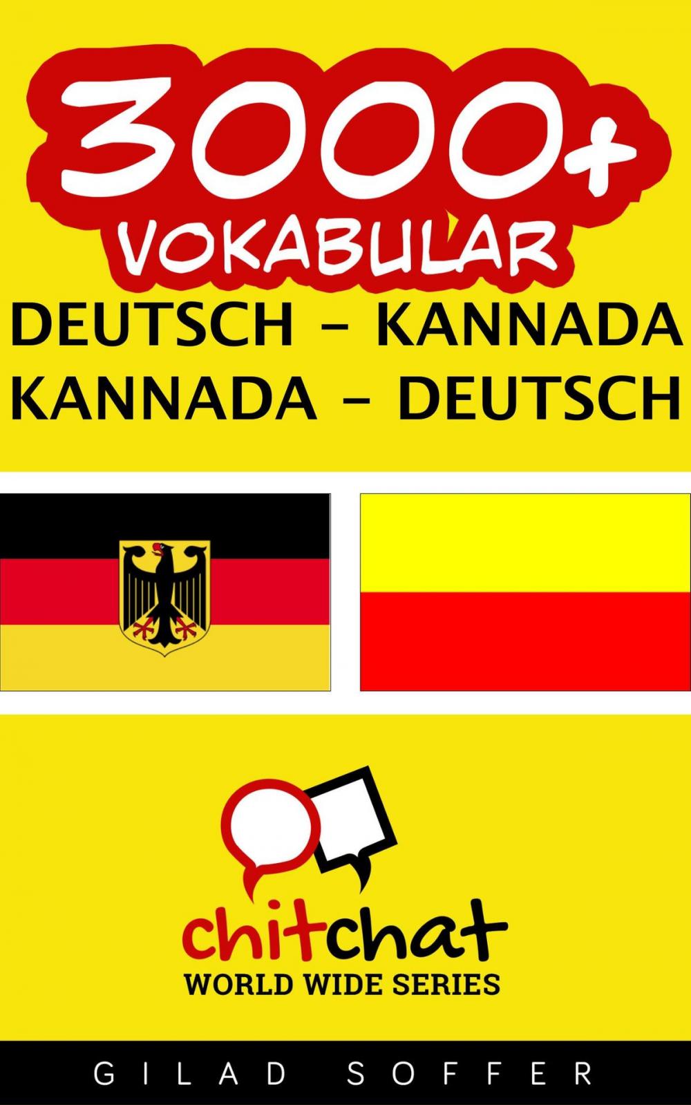 Big bigCover of 3000+ Vokabular Deutsch - Kannada