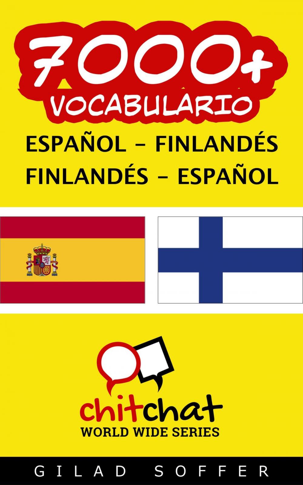 Big bigCover of 7000+ vocabulario español - finlandés