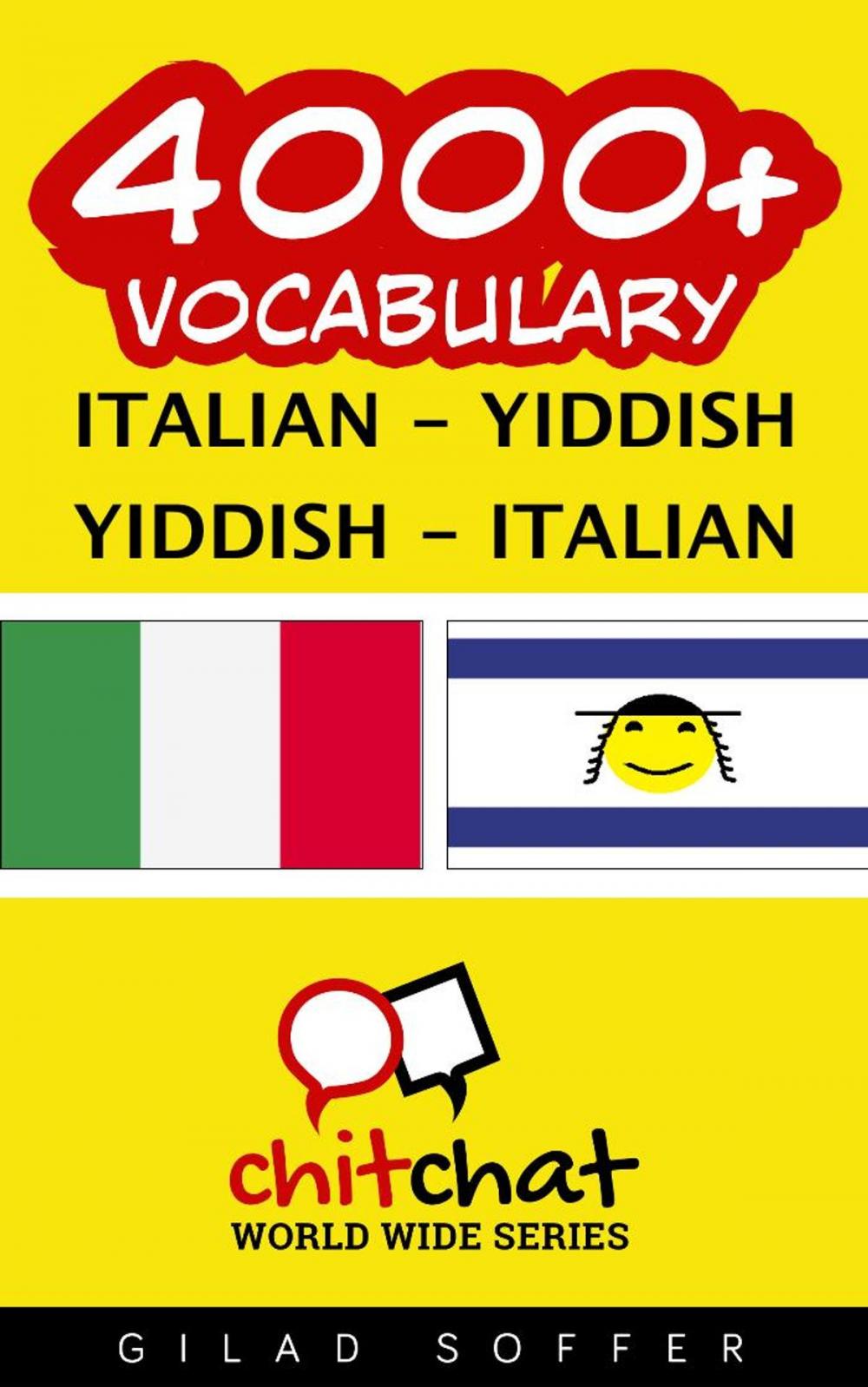 Big bigCover of 4000+ Vocabulary Italian - Yiddish