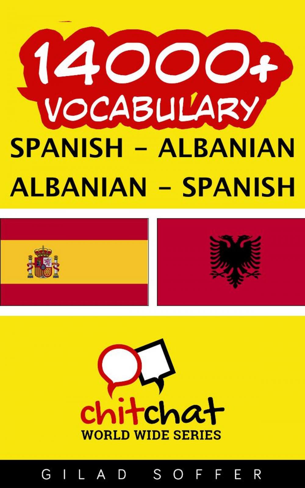 Big bigCover of 14000+ Vocabulary Spanish - Albanian