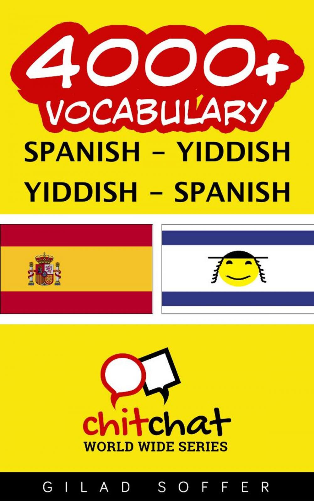 Big bigCover of 4000+ Vocabulary Spanish - Yiddish
