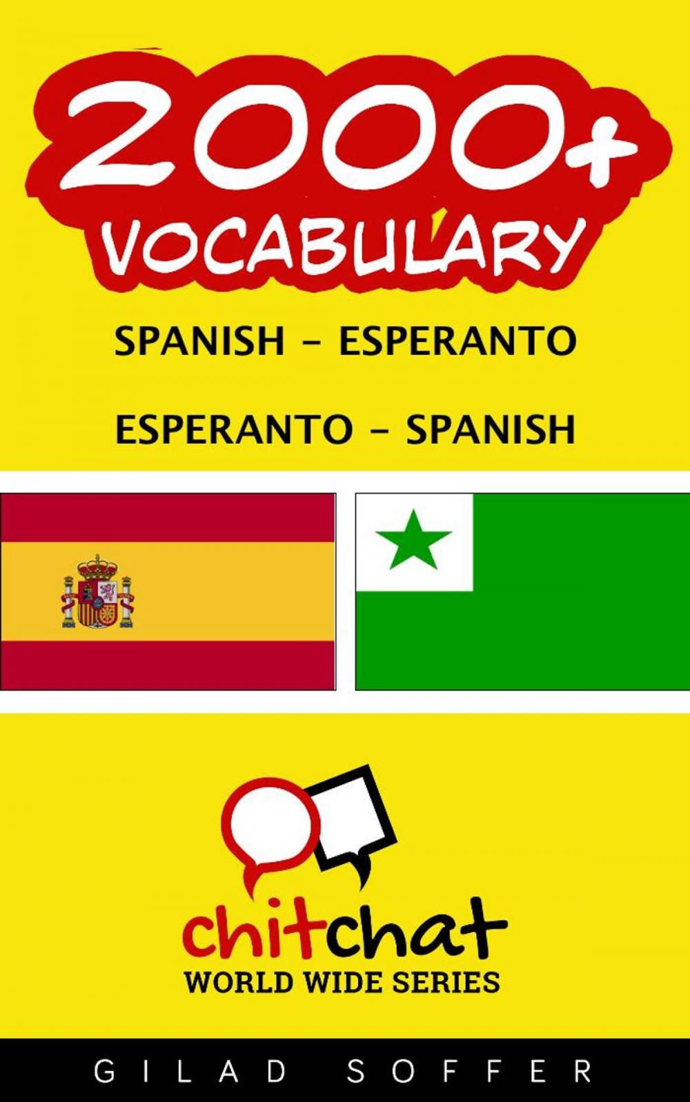 Big bigCover of 2000+ Vocabulary Spanish - Esperanto