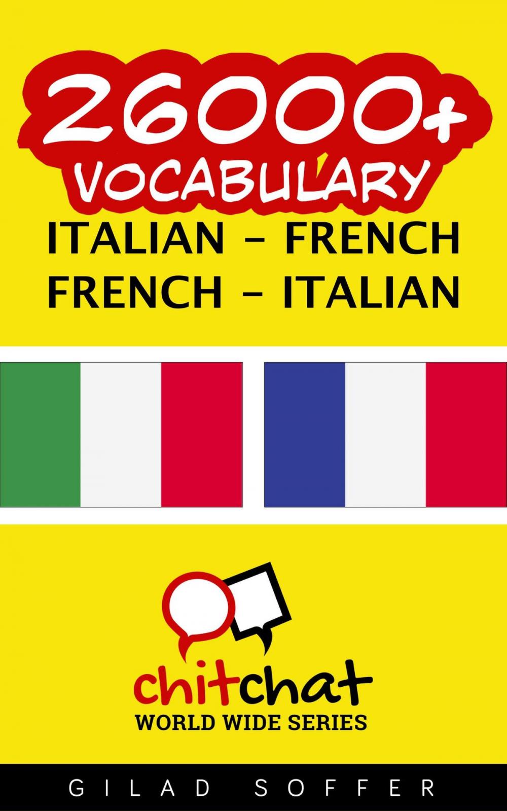 Big bigCover of 26000+ Vocabulary Italian - French