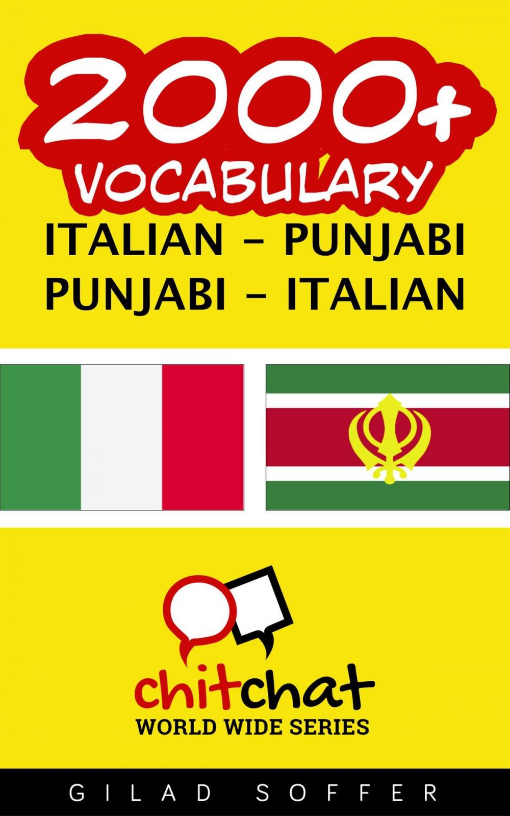 Big bigCover of 2000+ Vocabulary Italian - Punjabi