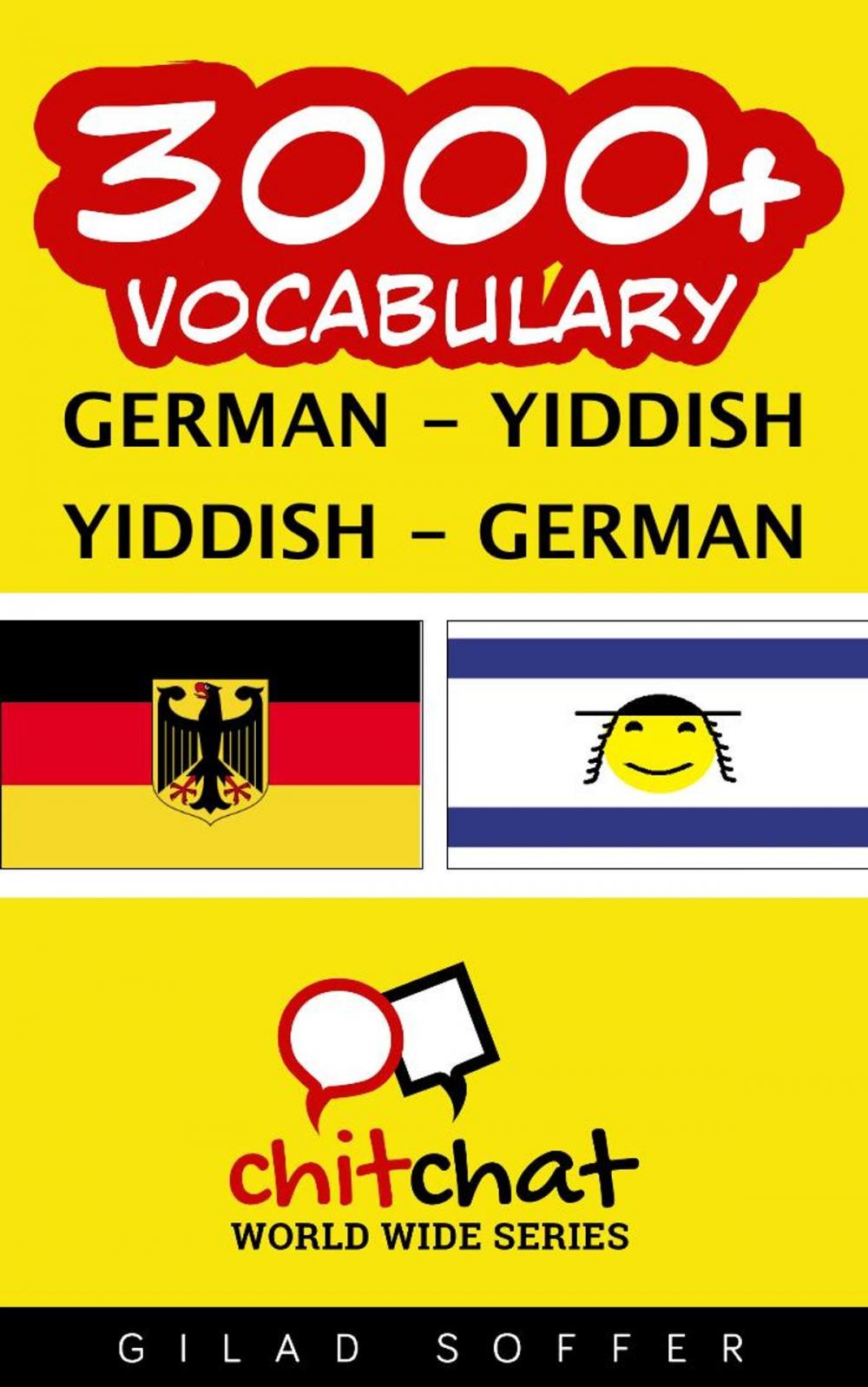 Big bigCover of 3000+ Vocabulary German - Yiddish