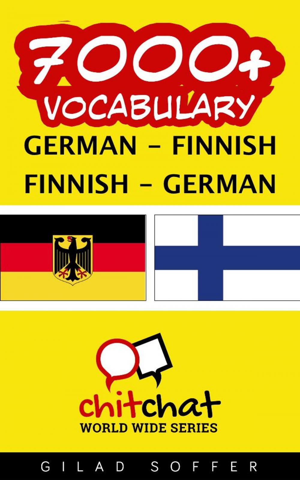 Big bigCover of 7000+ Vocabulary German - Finnish