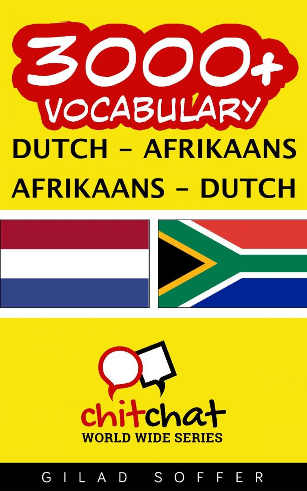 Big bigCover of 3000+ Vocabulary Dutch - Afrikaans