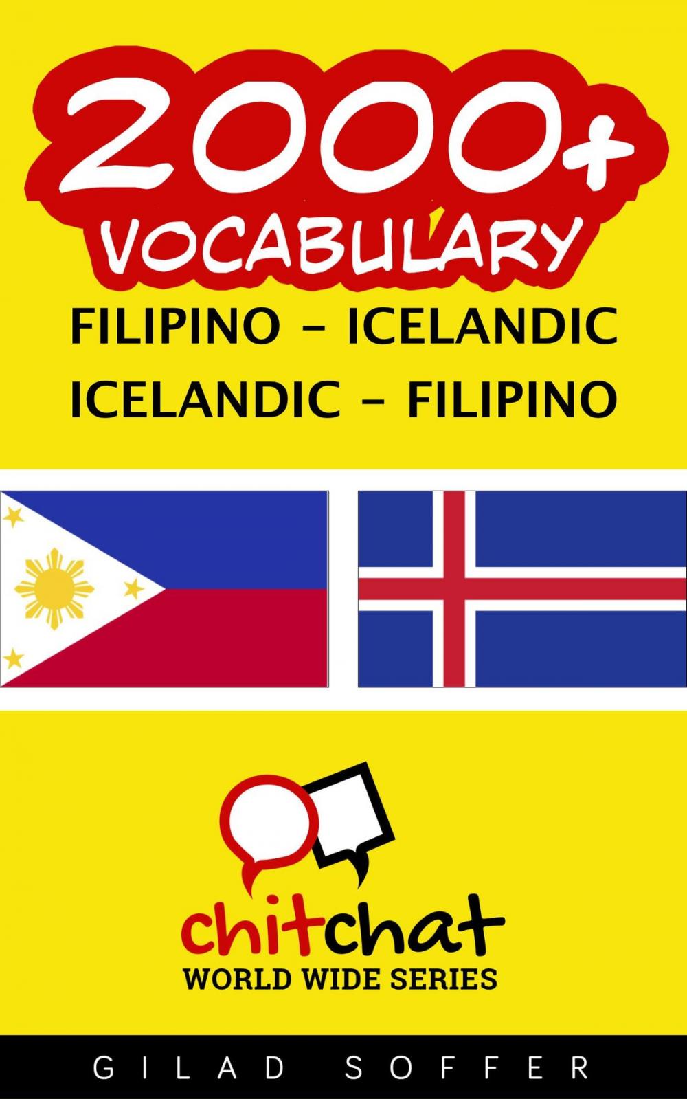 Big bigCover of 2000+ Vocabulary Filipino - Icelandic