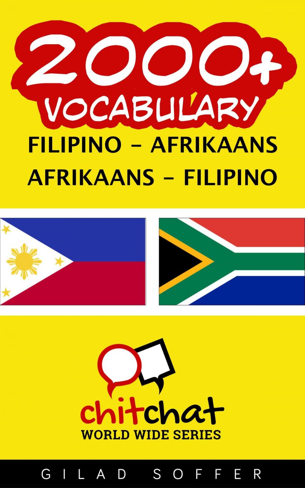 Big bigCover of 2000+ Vocabulary Filipino - Afrikaans