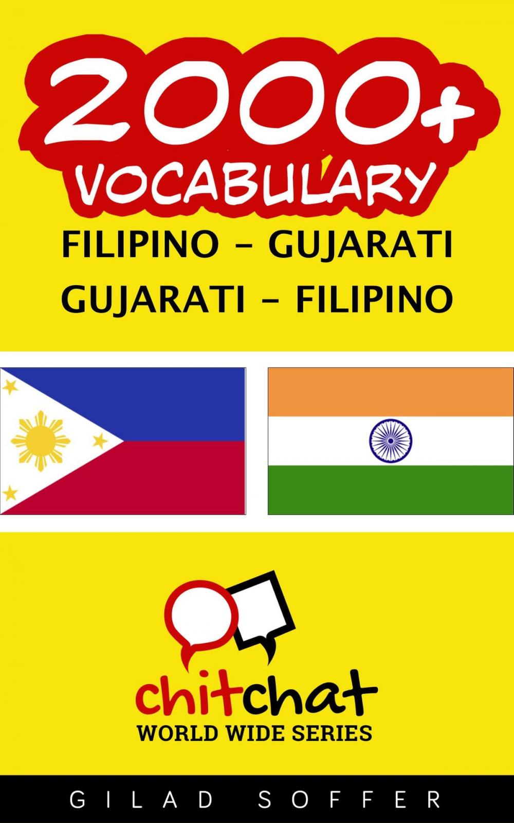Big bigCover of 2000+ Vocabulary Filipino - Gujarati