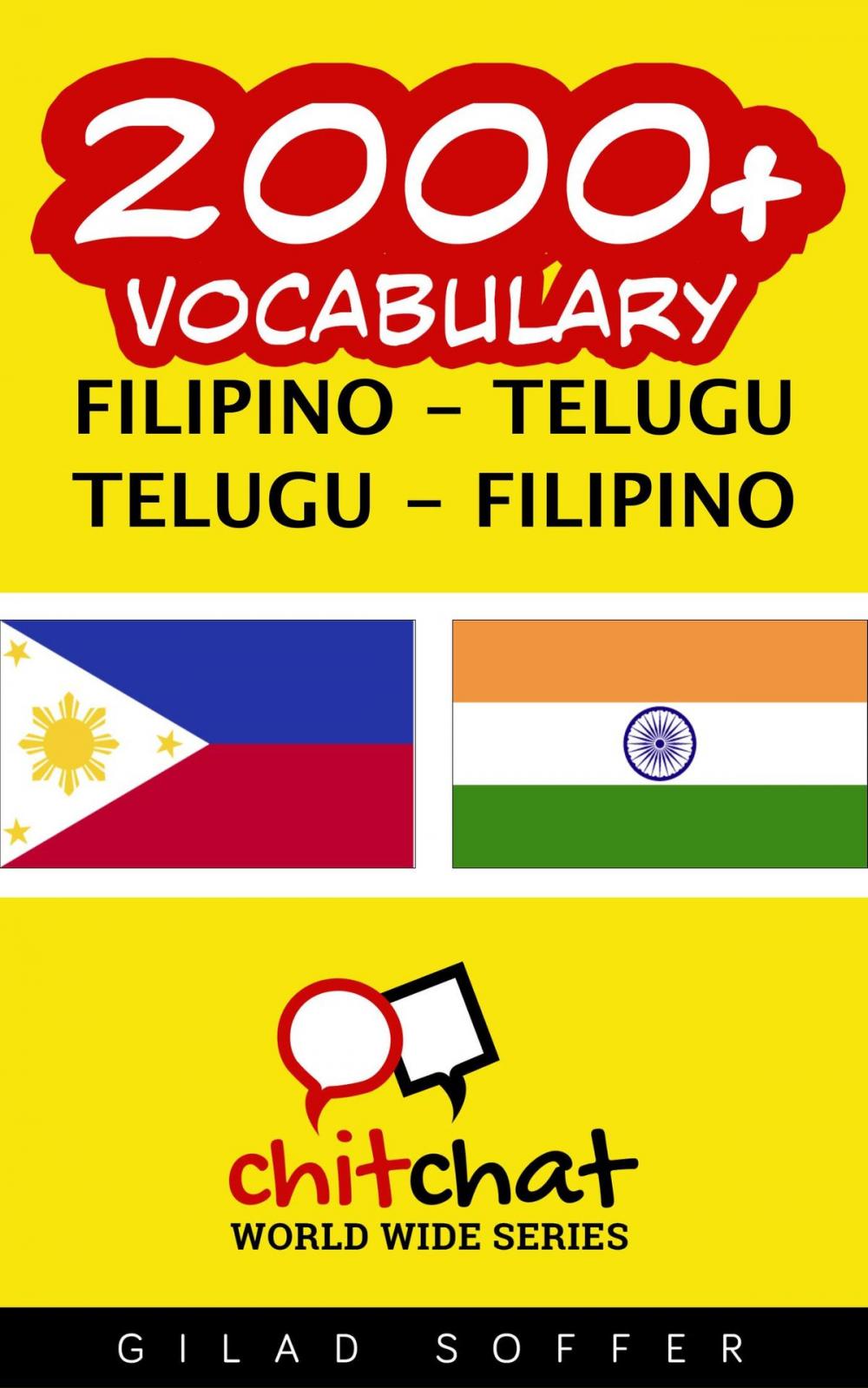 Big bigCover of 2000+ Vocabulary Filipino - Telugu