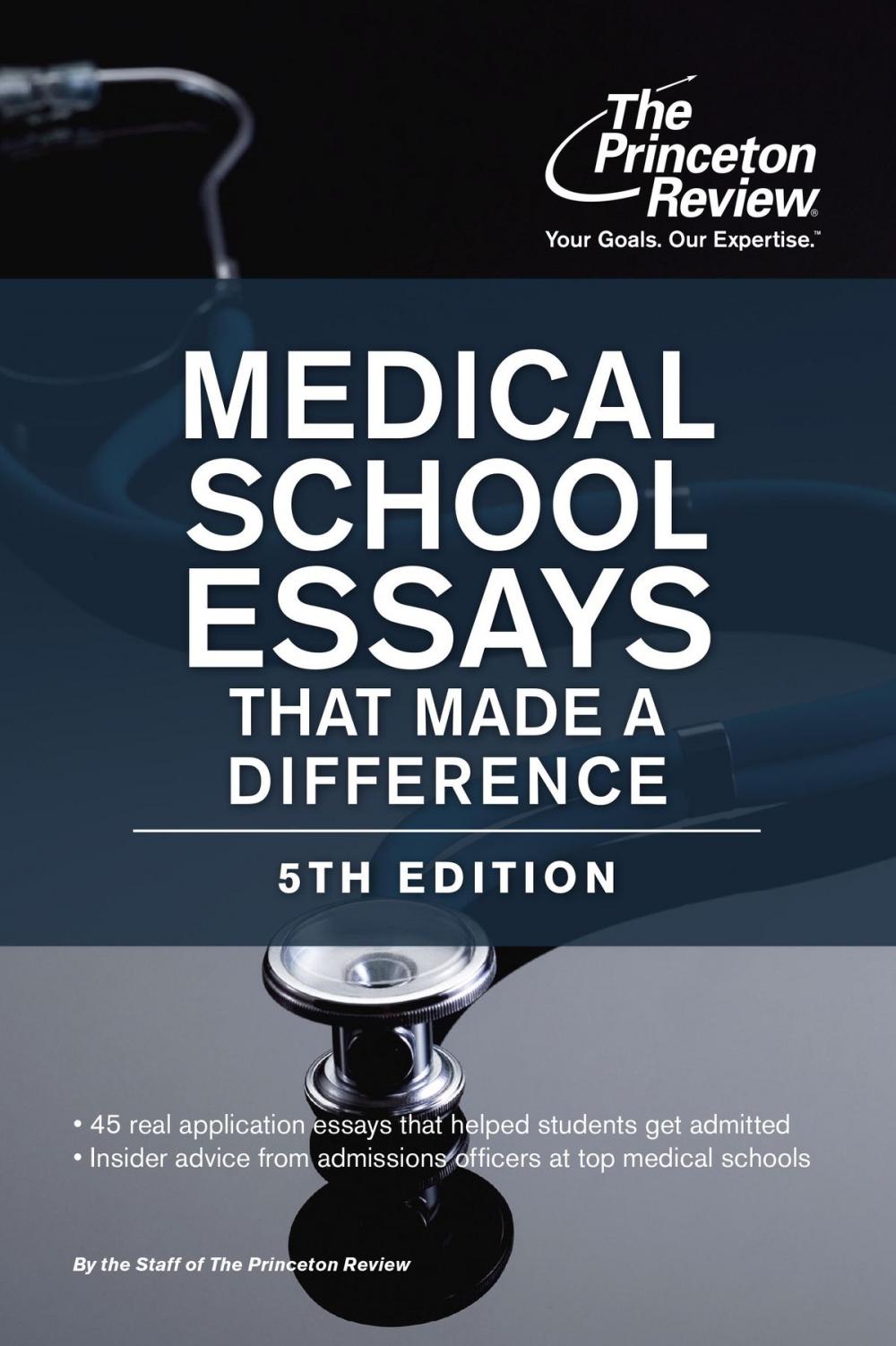 Big bigCover of Medical School Essays That Made a Difference, 5th Edition