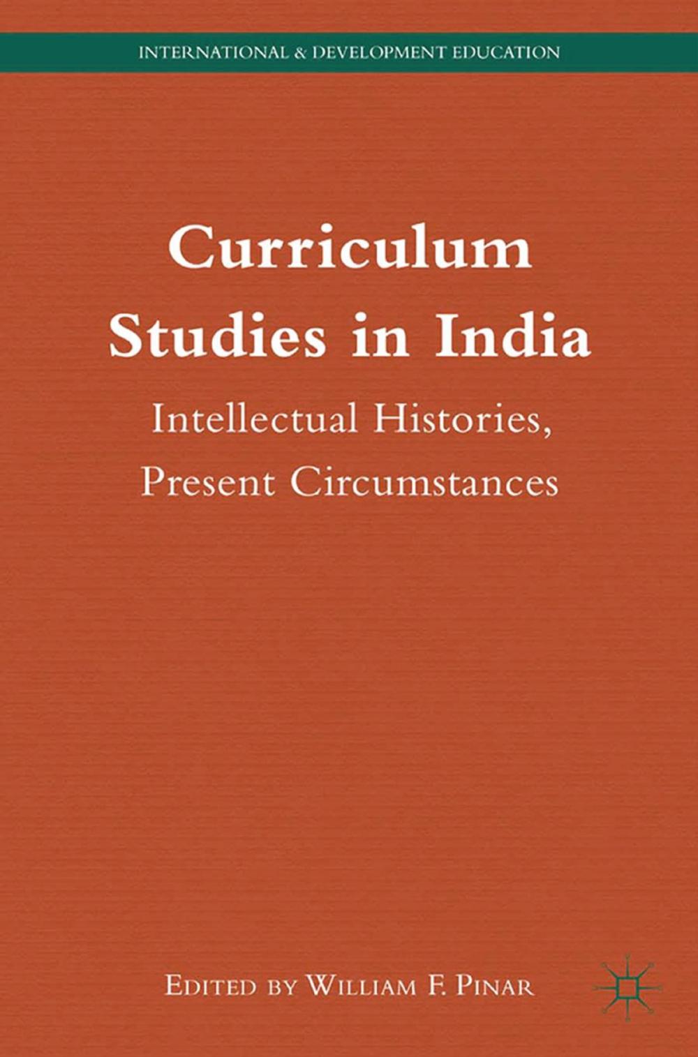 Big bigCover of Curriculum Studies in India