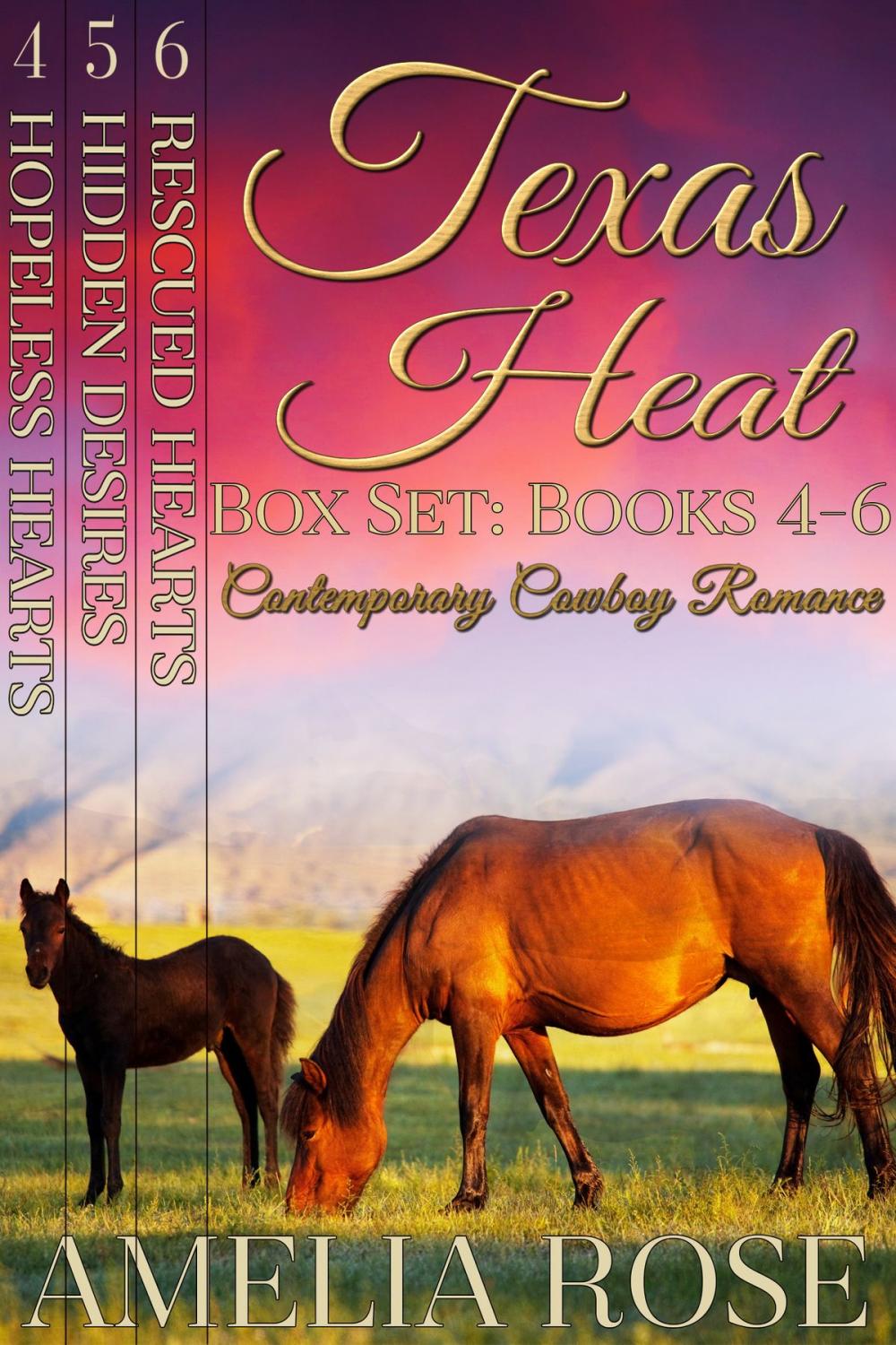 Big bigCover of Texas Heat Box Set: Books 4-6