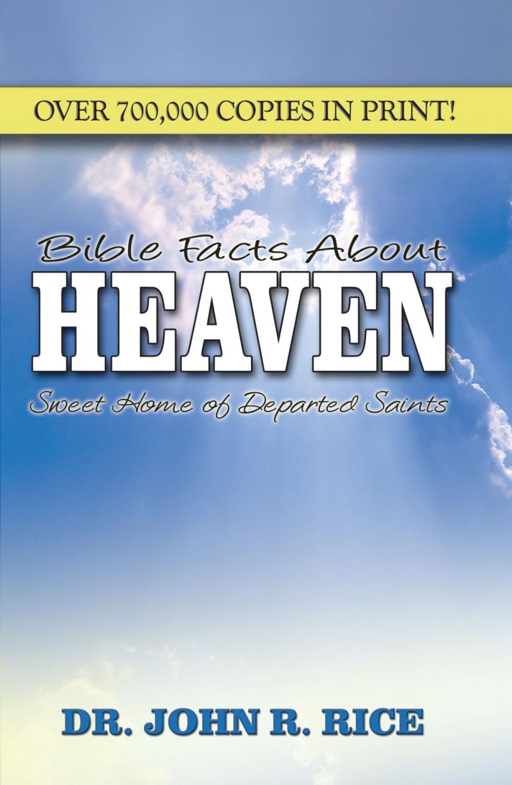 Big bigCover of Bible Facts About Heaven