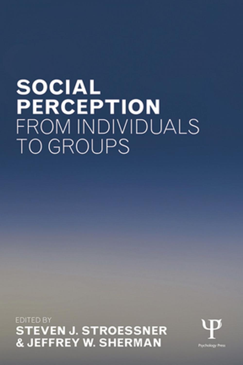 Big bigCover of Social Perception from Individuals to Groups