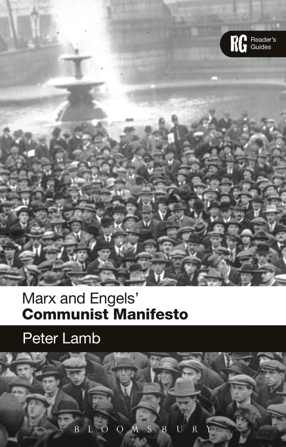 Big bigCover of Marx and Engels' 'Communist Manifesto'