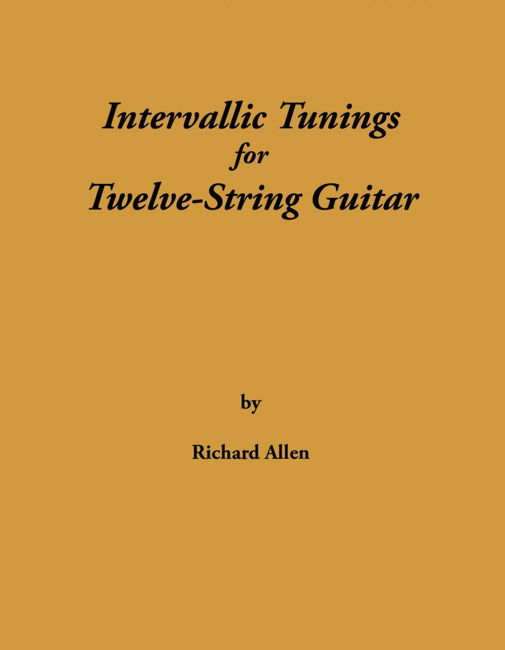 Big bigCover of Intervallic Tunings for Twelve-String Guitar