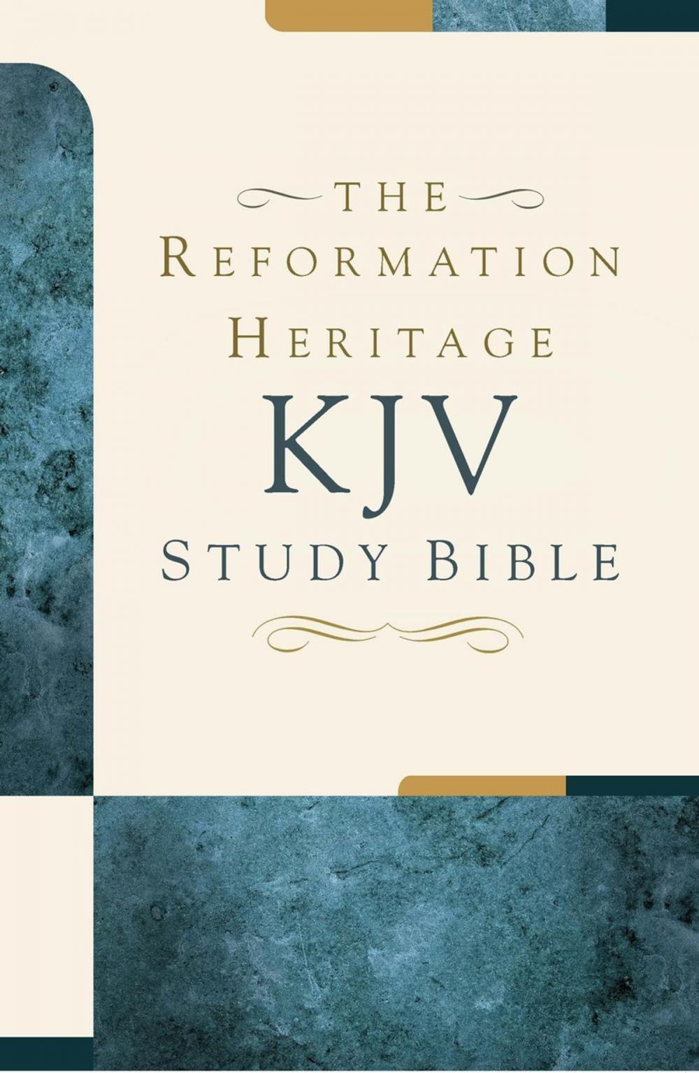 Big bigCover of The Reformation Heritage KJV Study Bible