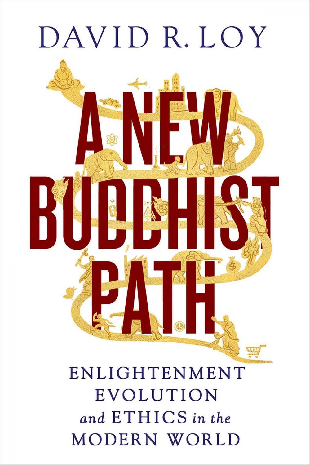 Big bigCover of A New Buddhist Path