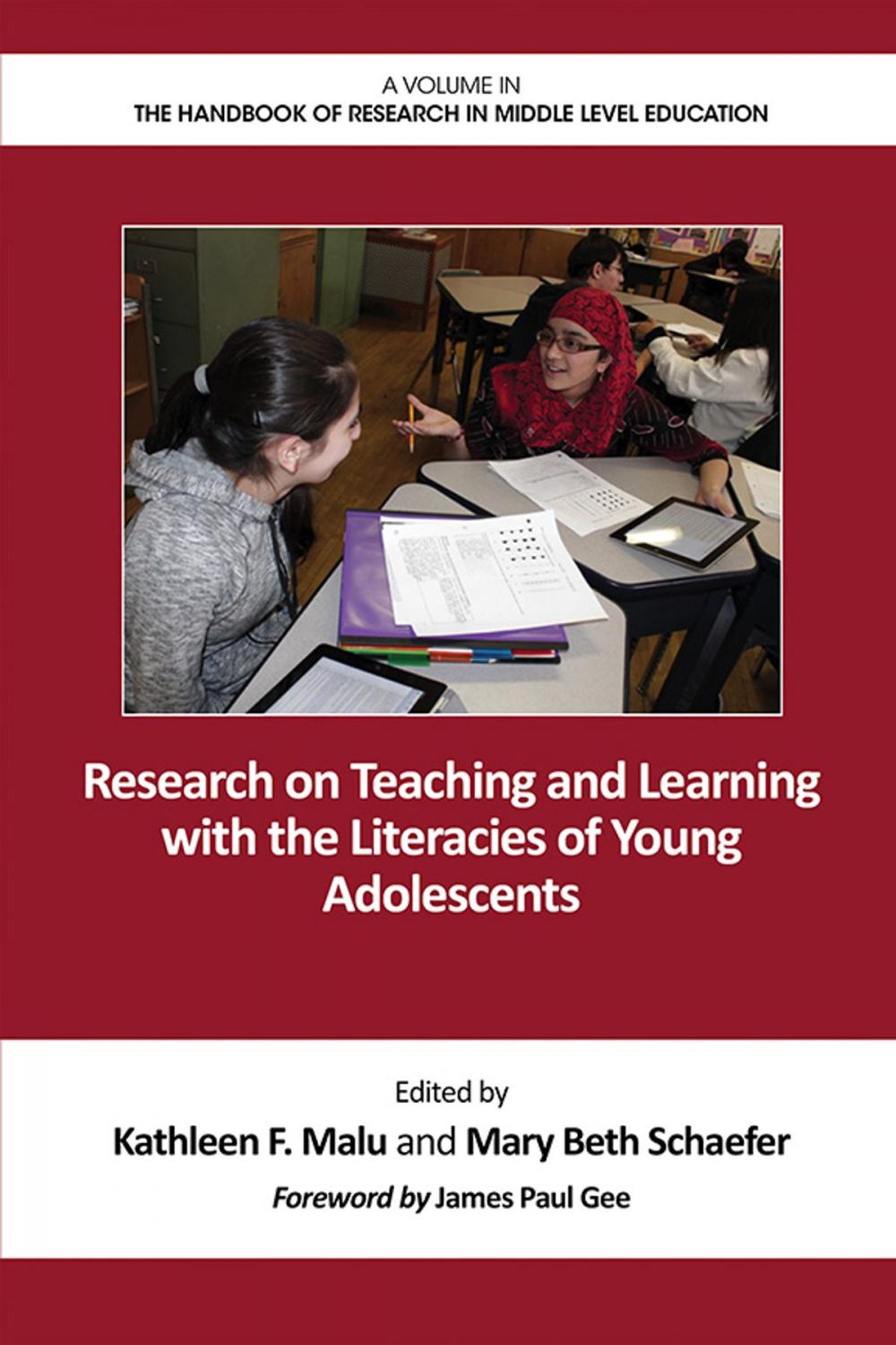 Big bigCover of Research on Teaching and Learning with the Literacies of Young Adolescents