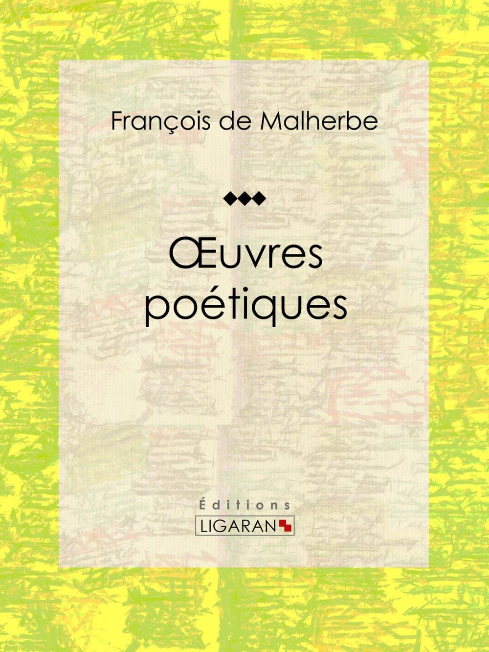 Big bigCover of Oeuvres poétiques
