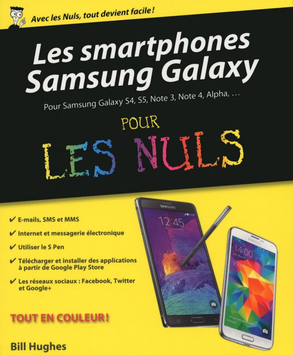 Big bigCover of Les Smartphones Samsung Galaxy pour les Nuls