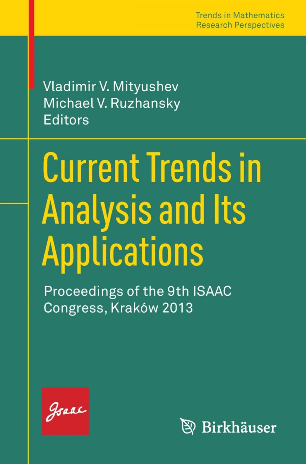Big bigCover of Current Trends in Analysis and Its Applications