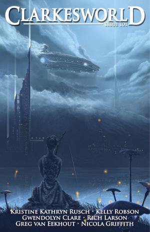 Cover of the book Clarkesworld Magazine Issue 101 by Neil Clarke, Carolyn Ives Gilman, Robert Reed, A Que, Julie Novakova, Joe R. Lansdale, Pat Cadigan