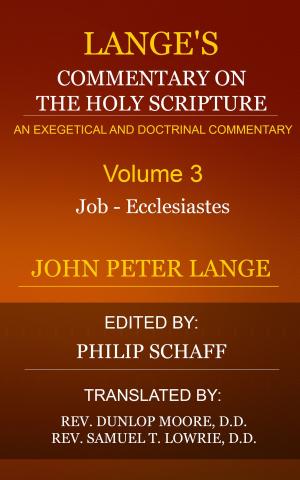 Cover of Lange's Commentary on the Holy Scripture, Volume 3