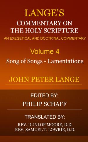 Book cover of Lange's Commentary on the Holy Scripture, Volume 4
