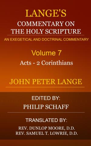 Book cover of Lange's Commentary on the Holy Scripture, Volume 7