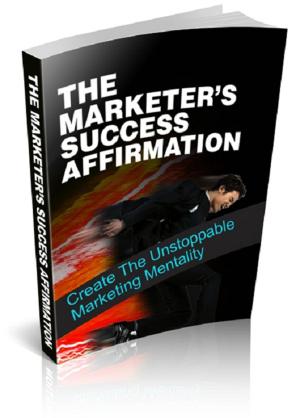 Cover of the book The Marketer's Success Affirmation by Aristotle
