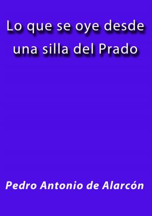 Cover of the book Lo que se oye desde una silla del prado by Joseph Conrad