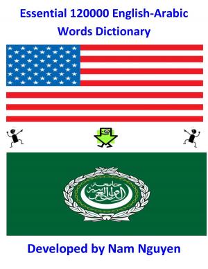 Book cover of Essential 120000 English-Arabic Words Dictionary