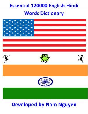 Book cover of Essential 120000 English-Hindi Words Dictionary