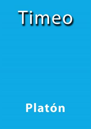 Cover of the book Timeo by Leopoldo Alas Clarín