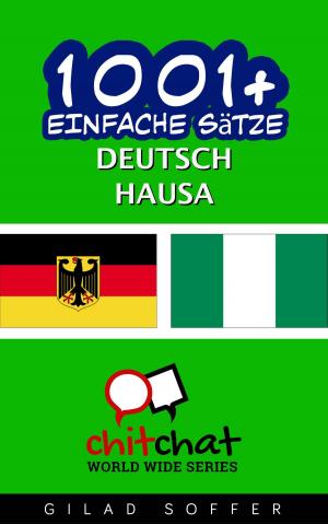 Cover of 1001+ Einfache Sätze Deutsch - Hausa