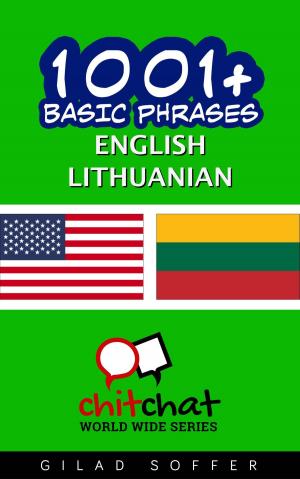 Cover of 1001+ Basic Phrases English - Lithuanian