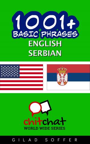 Cover of the book 1001+ Basic Phrases English - Serbian by John Shapiro