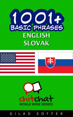 Cover of 1001+ Basic Phrases English - Slovak