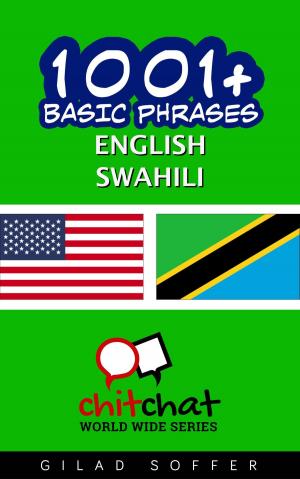 Cover of 1001+ Basic Phrases English - Swahili