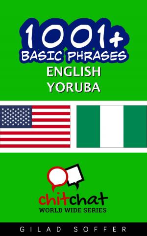 Cover of 1001+ Basic Phrases English - Yoruba