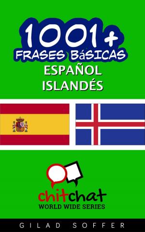 Book cover of 1001+ frases básicas español - islandés