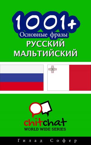 Cover of the book 1001+ Основные фразы русский - мальтийский by Gilad Soffer