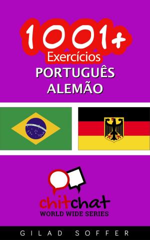 Book cover of 1001+ exercícios português - alemão