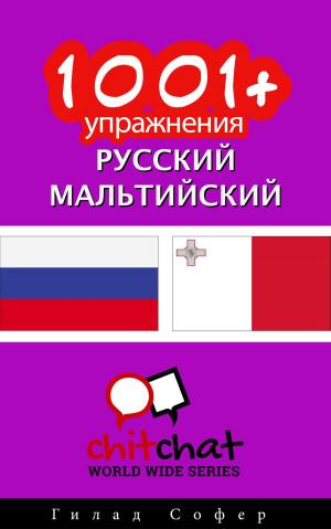 Cover of the book 1001+ упражнения русский - мальтийский by Гилад Софер