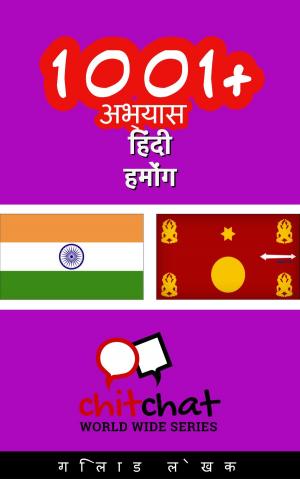 Cover of the book 1001+ अभ्यास हिंदी - हमोंग by ギラッド作者